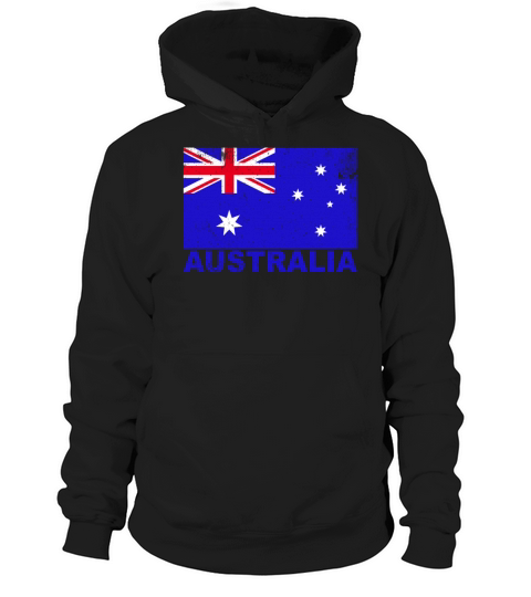 Australia Flag Vintage Australian Origin Nationali Hoodie Unisex
