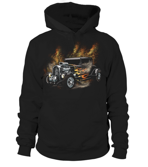 Classic Vintage Car Speedster for Drag Racers Hoodie Unisex