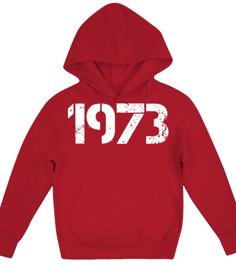 1973 Retro Vintage Birthday since in 1973 gift Kids Hoodie