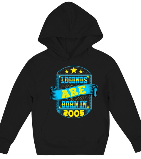 2005 Birthday vintage gift Kids Hoodie