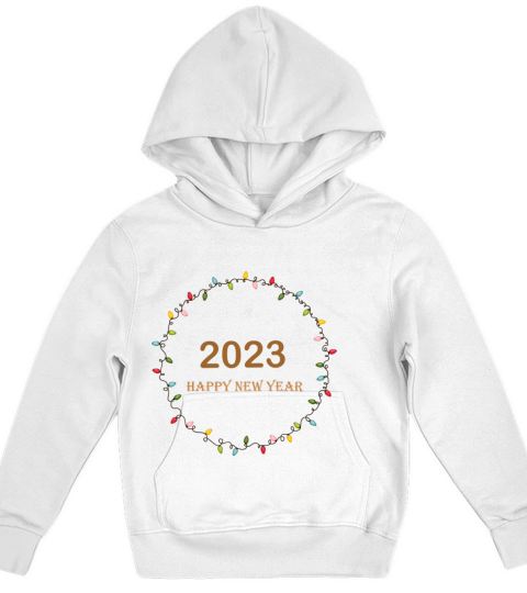 2023 happy New Year Kids Hoodie