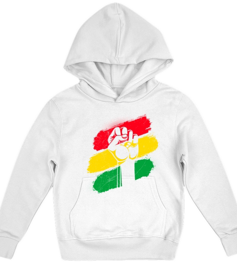 Black History Month USA History America African Kids Hoodie