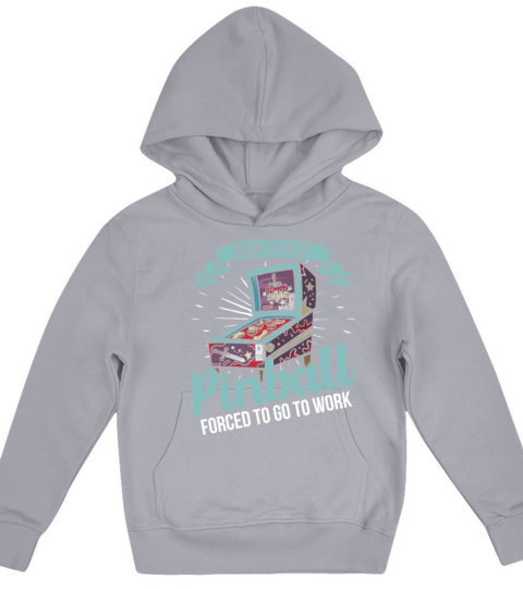 Born To Play Pinball Kids Hoodie