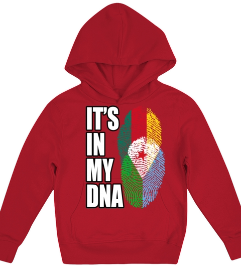 Djiboutian And Cameroonian Mix Heritage DNA Flag Kids Hoodie