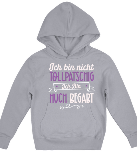 Funny German Quote Black Humour Kids Hoodie
