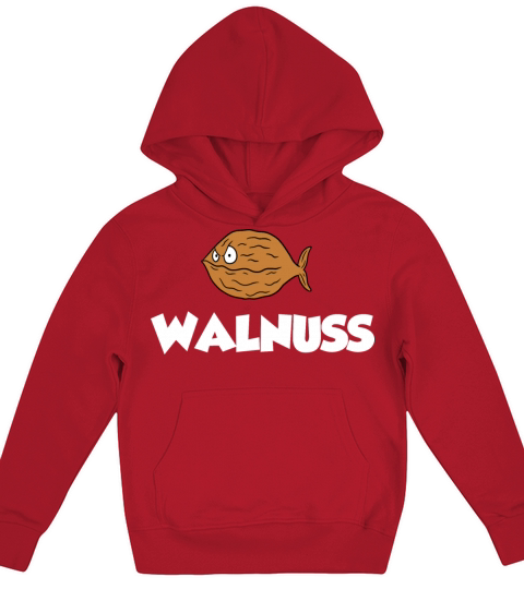 Funny German Quote Walnuss Kids Hoodie