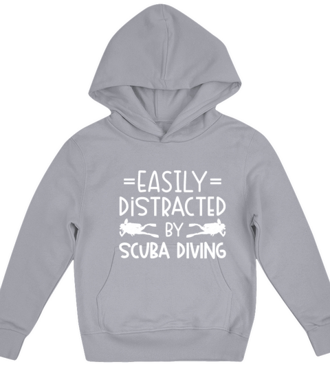 Scuba Diving Gift Underwater Lover Scuba Diver Kids Hoodie