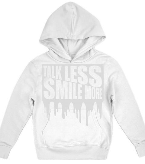 talk less smile more Kids Hoodie