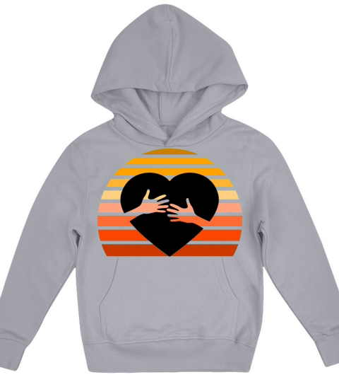 Valentines day Kids Hoodie