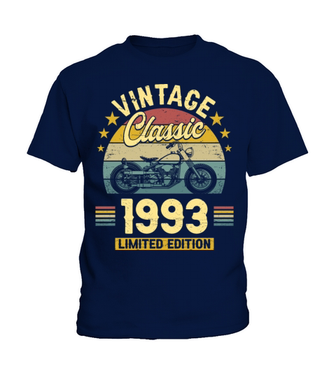 1993 30 Years Old Vintage 30th Birthday Kids T-Shirt