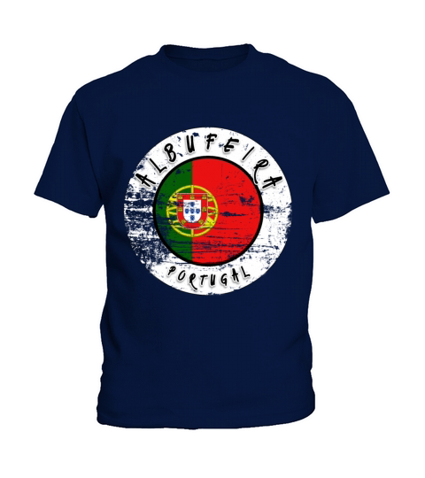 Albufeira Portugal Vintage Kids T-Shirt