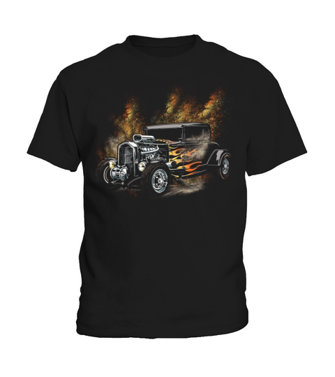 Classic Vintage Car Speedster for Drag Racers Kids T-Shirt