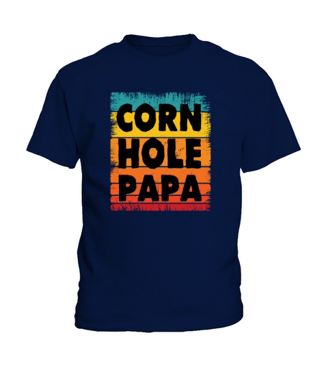 Cornhole Papa Kids T-Shirt