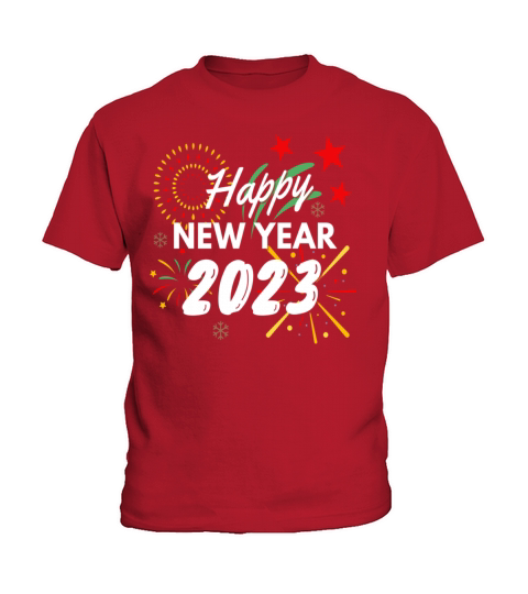 Happy New Year 2023 Vintage Gifts Kids T-Shirt