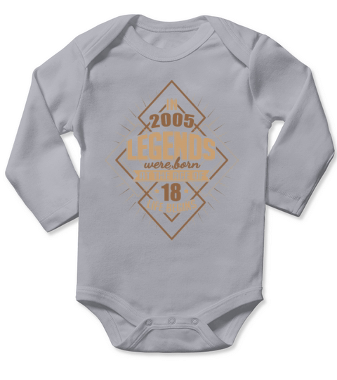 18th Birthday Coming of Age Gifts Long Sleeve Baby One-Piece