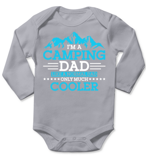 Camping Lover Gift Quote Camper Long Sleeve Baby One-Piece