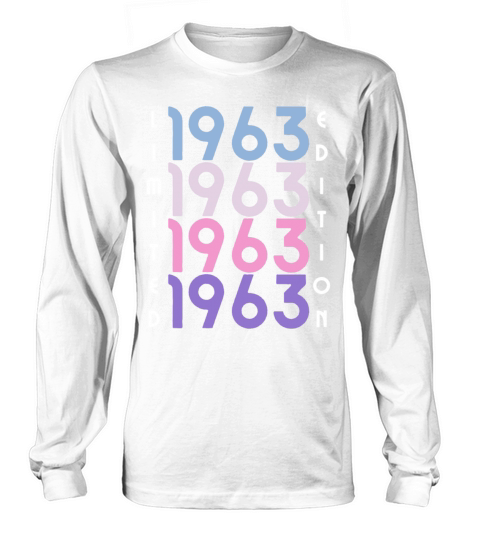 60 Years Vintage 1963 Retro 60th Birthday Long sleeved Unisex