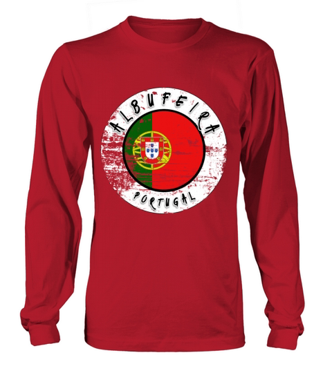 Albufeira Portugal Vintage Long sleeved Unisex