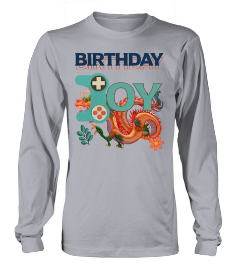 Birthday boy 3 Long sleeved Unisex