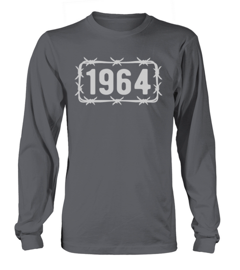 Birthday Vintage 1964 Barbed Wire Long sleeved Unisex