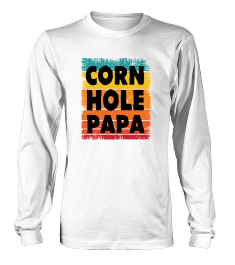 Cornhole Papa Long sleeved Unisex