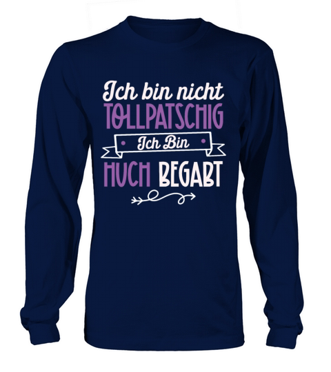 Funny German Quote Black Humour Long sleeved Unisex