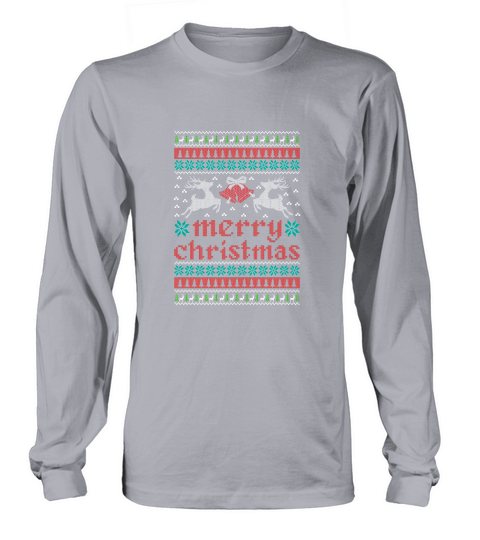 Merry Christmas Chistmas Shirt Long sleeved Unisex