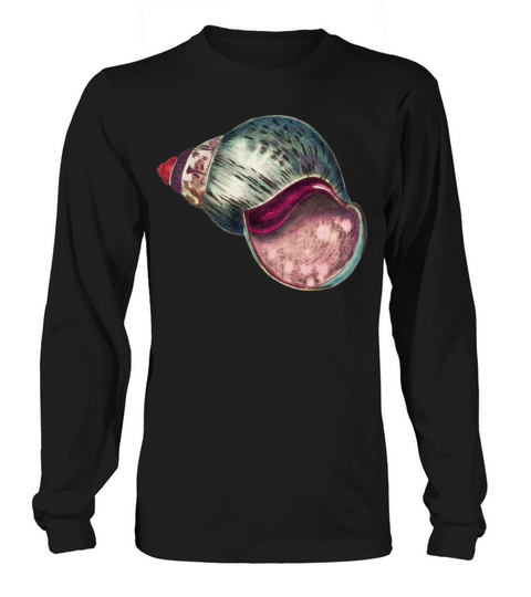 muschel schnecke vintage kunst Long sleeved Unisex