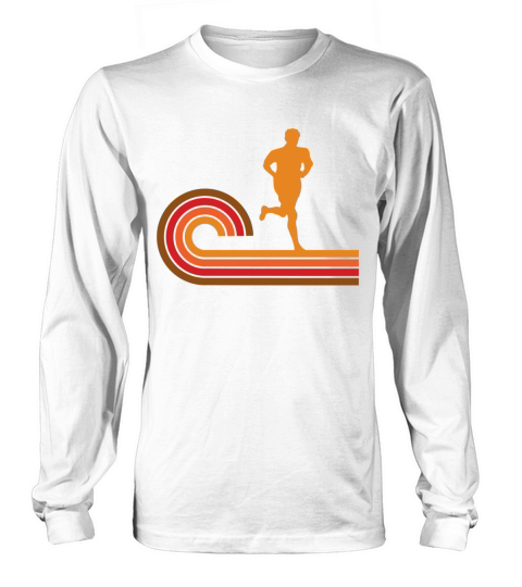 Retro Style Runner Silhouette Running Long sleeved Unisex
