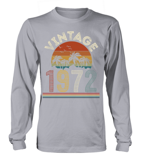 Vintage 1972 Long sleeved Unisex