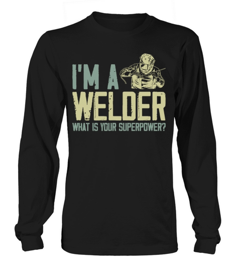 Welder Welding Vintage Im A Long sleeved Unisex