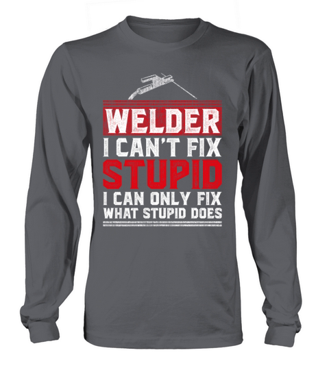 Welder Welding Vintage Welder I Long sleeved Unisex