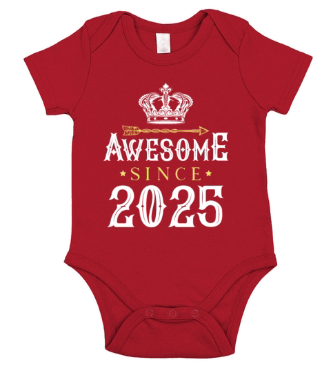 2025 awesome since Short Sleeve Baby One-Piece