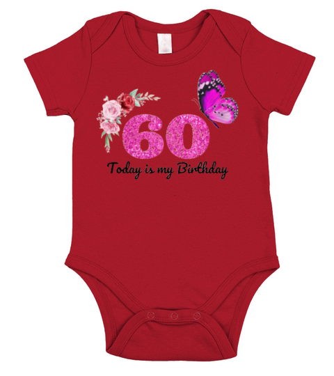 60th birthday for womens Short Sleeve Baby One-Piece
