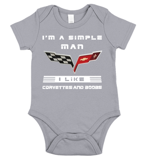 Corvette C6 DoB New Short Sleeve Baby One-Piece