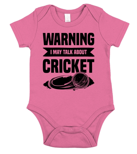 cricket sport Short Sleeve Baby One-Piece