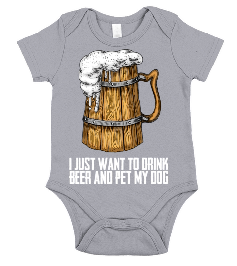 Drinking Beer Beer For Men Gift Short Sleeve Baby One-Piece