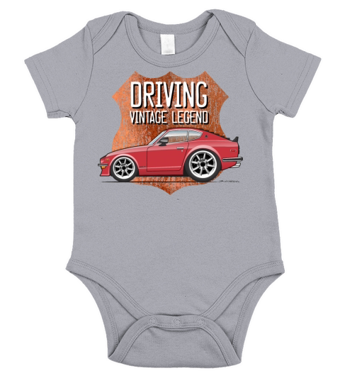 driving Monte Carlo Red Short Sleeve Baby One-Piece