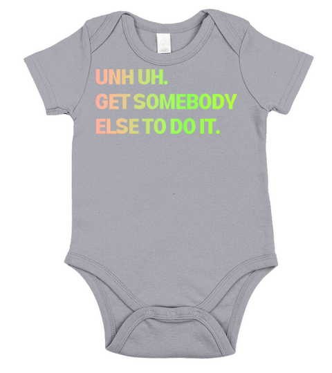 Get Somebody Else Color Short Sleeve Baby One-Piece