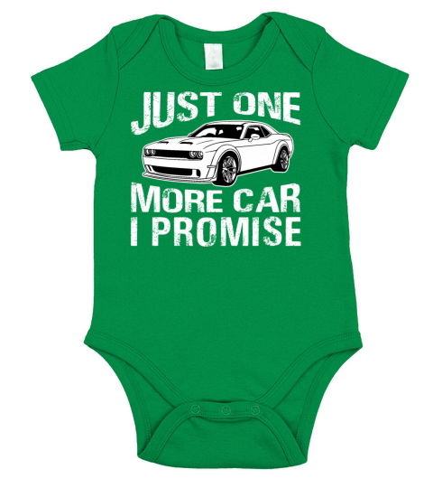 Just One More Car I Promise Short Sleeve Baby One-Piece