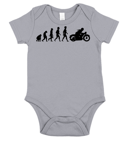 motorrad moped motorcycle motorbike evolution8 Short Sleeve Baby One-Piece