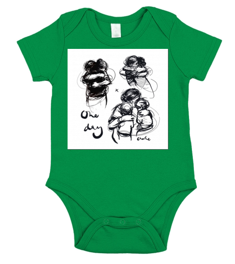 One day Hugs Short Sleeve Baby One-Piece