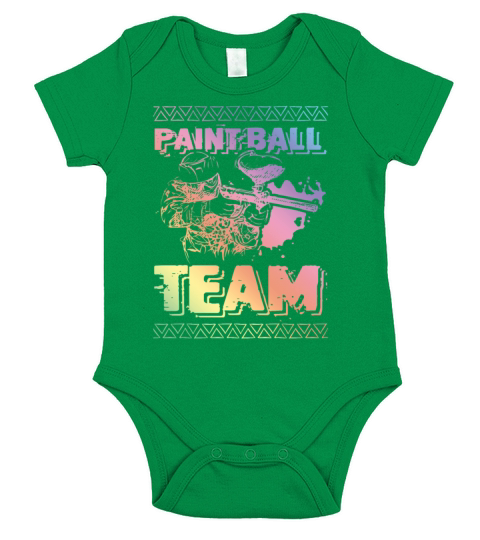 Paintball team Short Sleeve Baby One-Piece