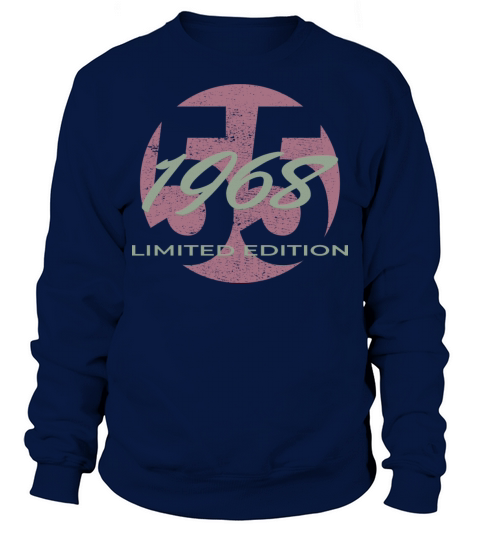 55th birthday men women 55 years 1968 vintage Sweatshirt Unisex