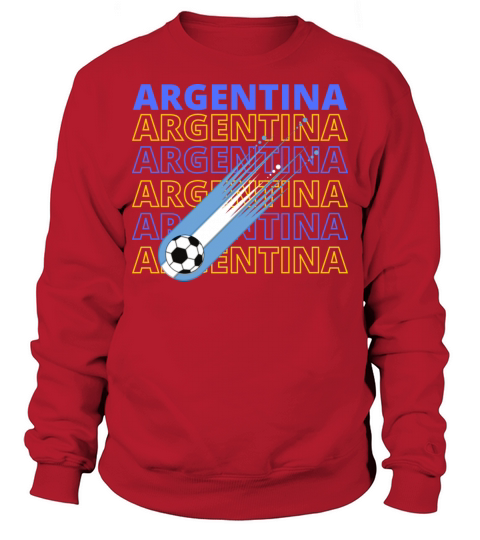 Argentina Wold Soccer Vintage Sweatshirt Unisex