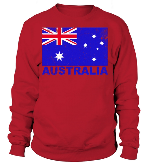 Australia Flag Vintage Australian Origin Nationali Sweatshirt Unisex