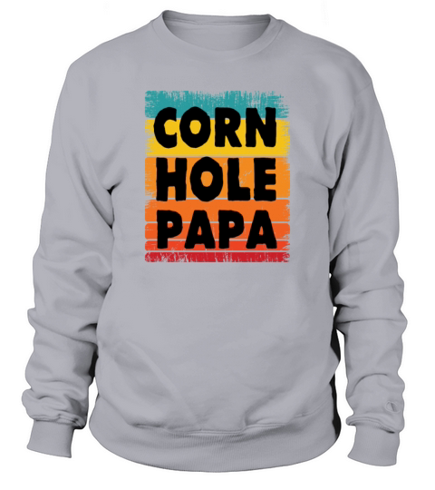 Cornhole Papa Sweatshirt Unisex