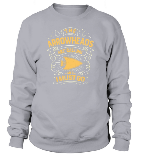 Funny Arrowhead Collecting Vintage Look Sweatshirt Unisex