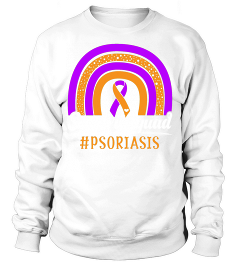 Support Squad Skin Disease Psoriasis Awareness Sweatshirt Unisex