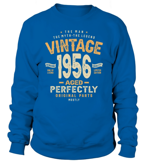 Vintage 1956 67th Birthday Sweatshirt Unisex